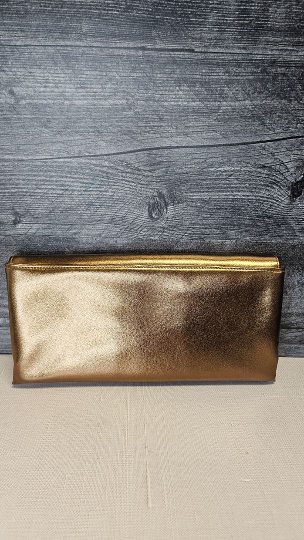Olga Berg Gold Clutch (23cmx12cm)