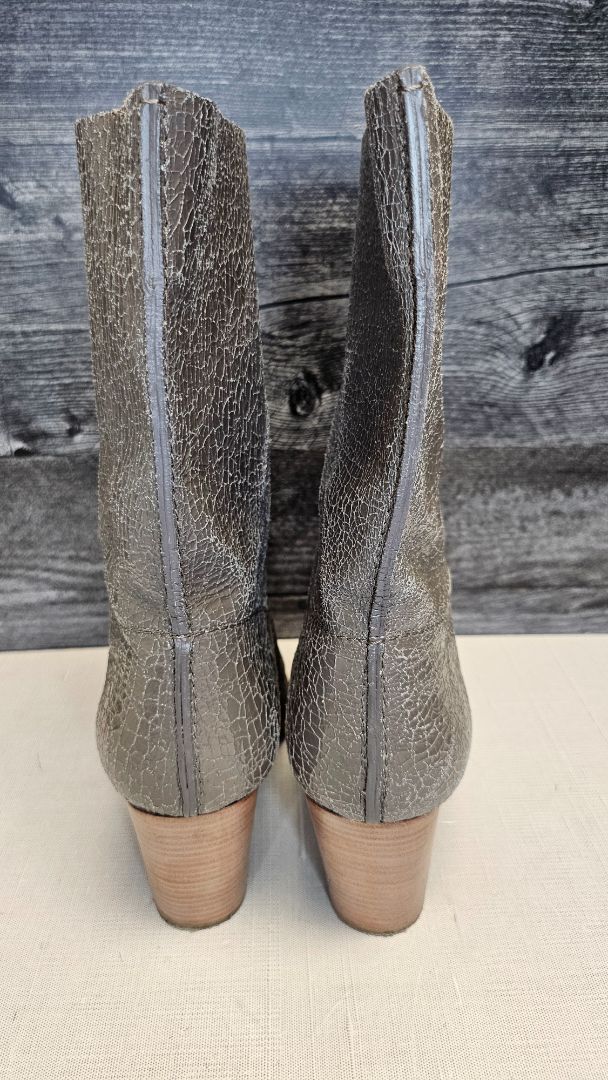 Marc by Marc Jacobs Taupe Textured Boot (39)