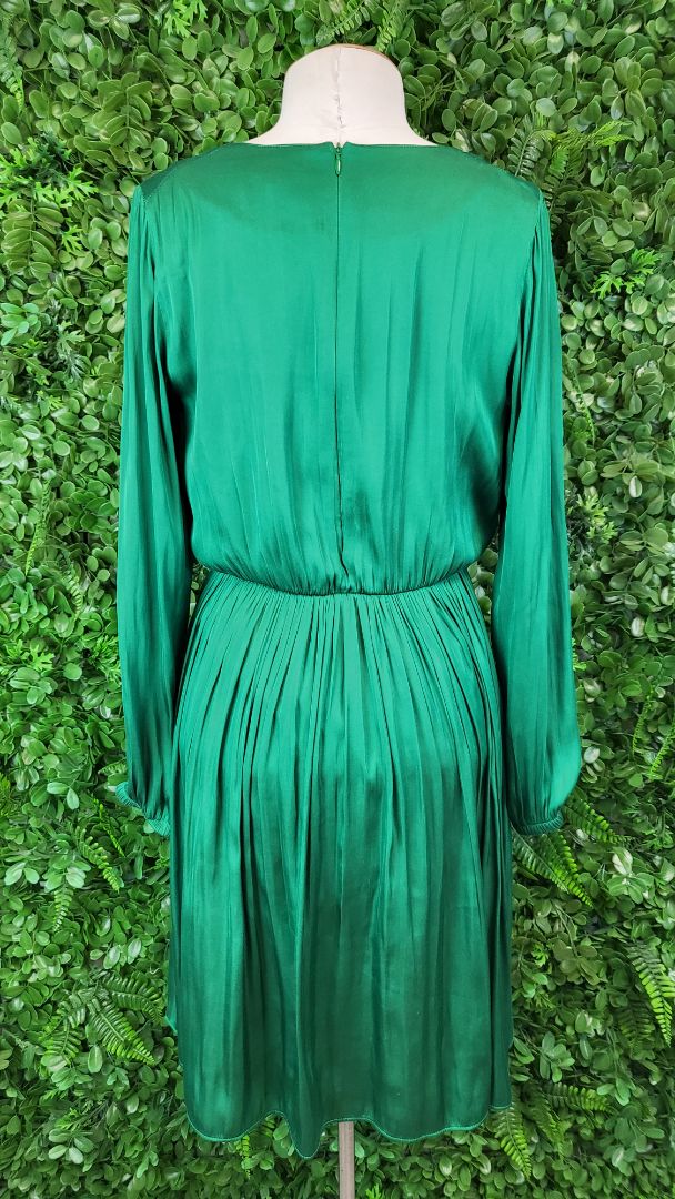 Storm Green Pleat Dress (8)
