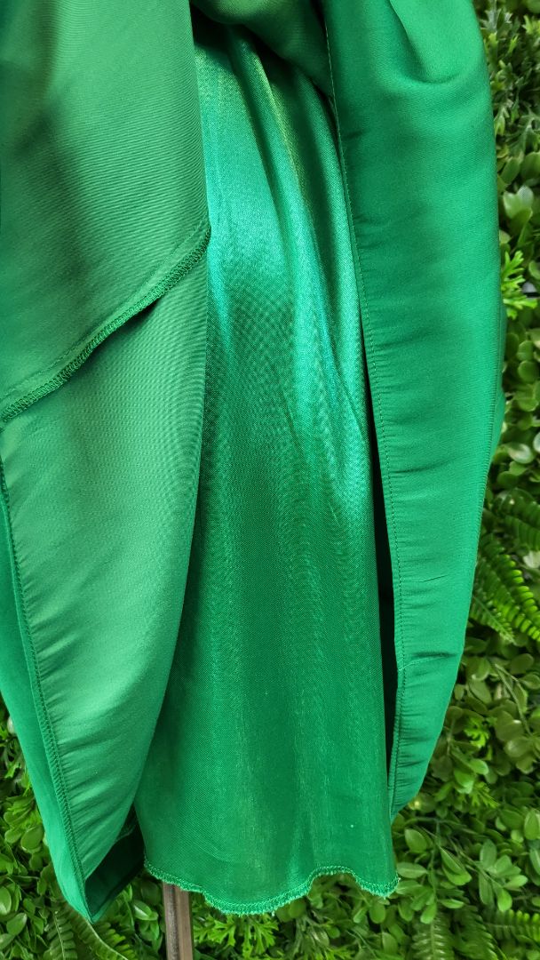 Storm Green Pleat Dress (8)