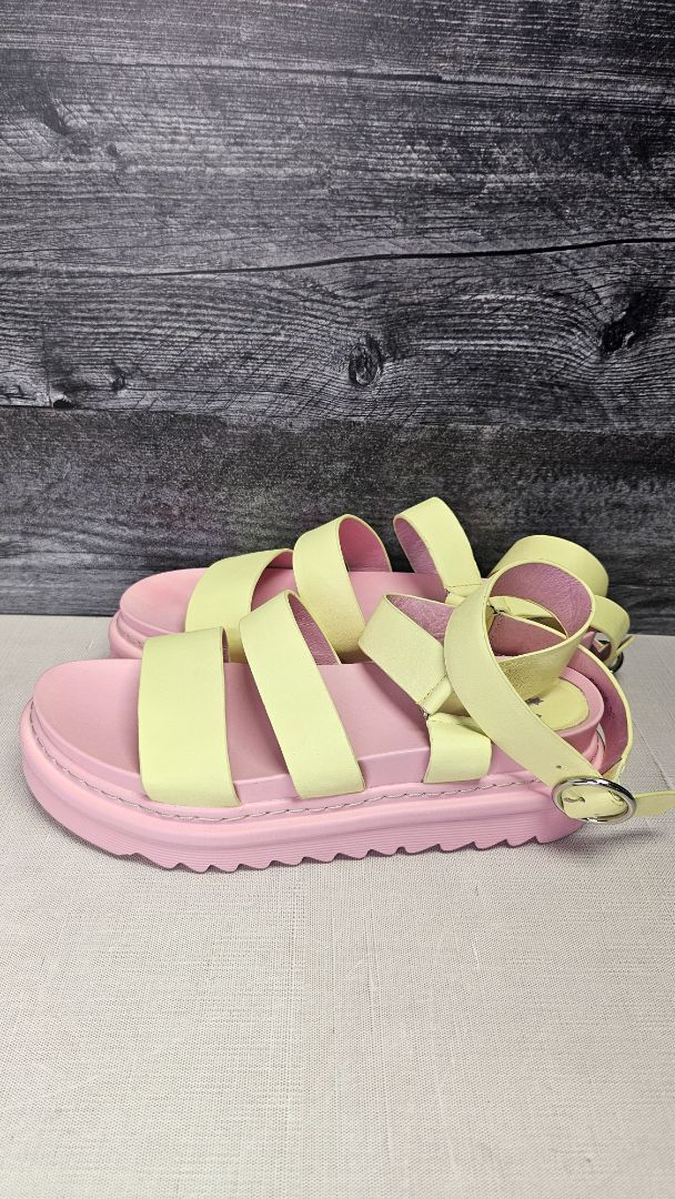 Minx Lemon/Pink Sandals (38)