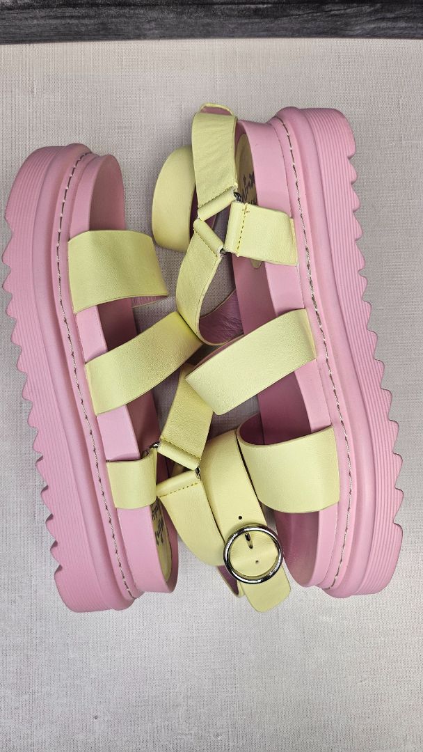 Minx Lemon/Pink Sandals (38)