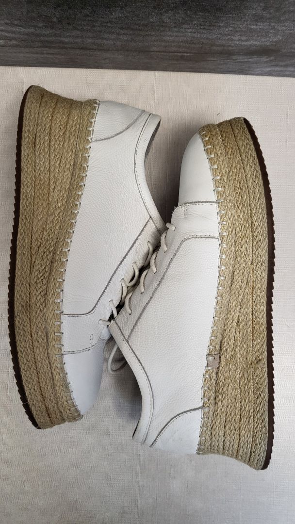 Minx White Espadrille Sneaker (40)