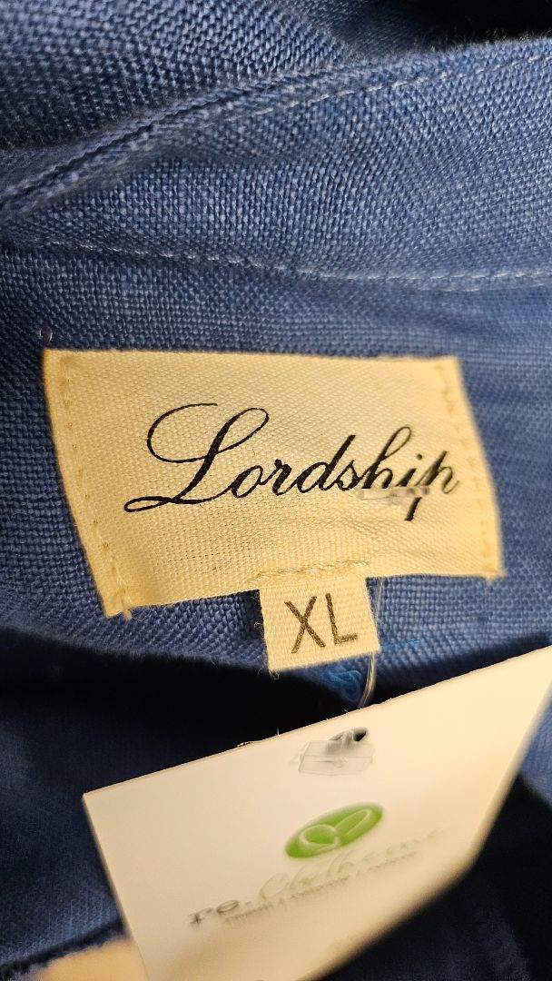 Lordship Linen Periwinkle Blue Linen Dress (16)