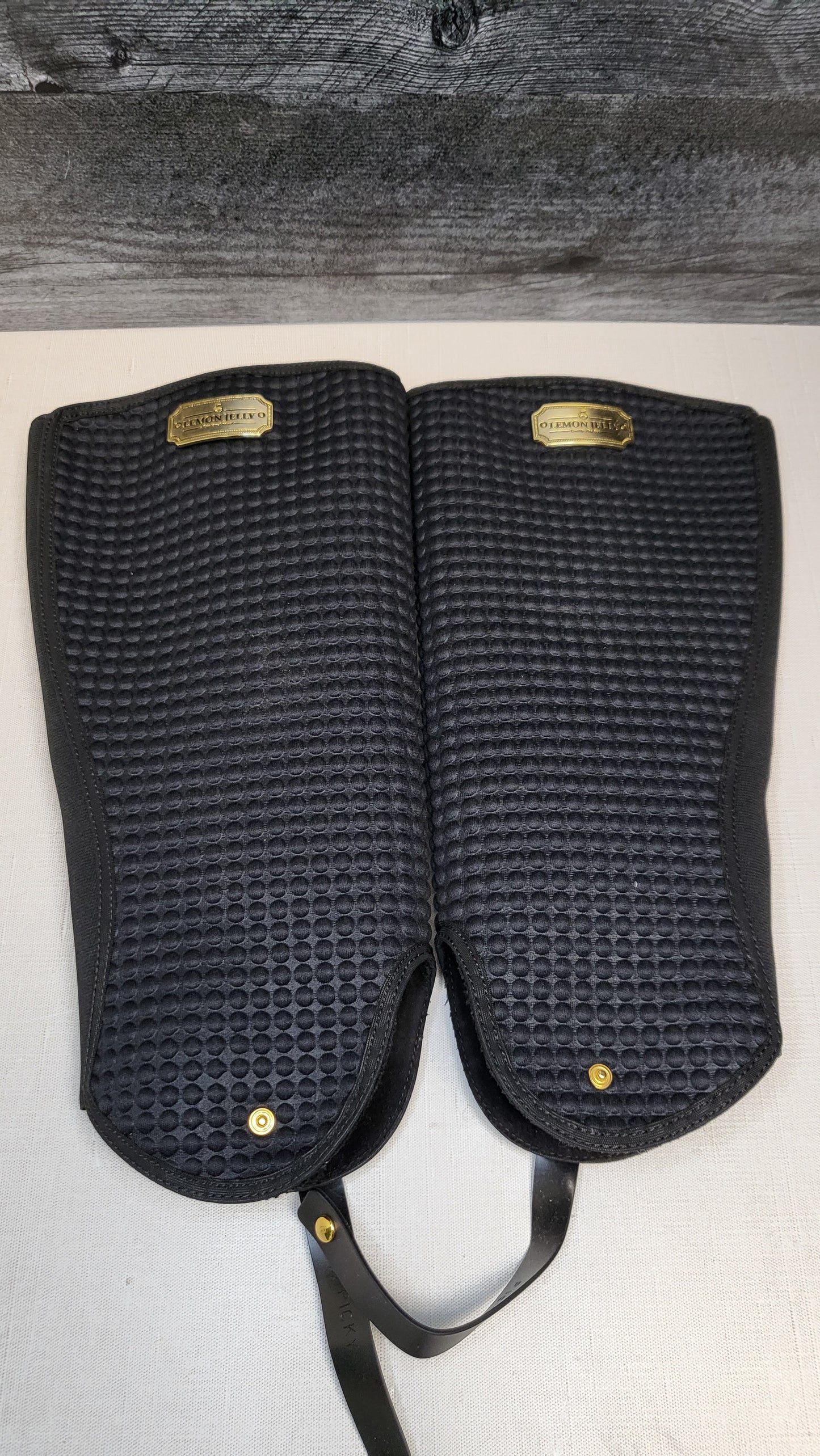 Lemon Jelly Black Designer Gumboot NEW (38)