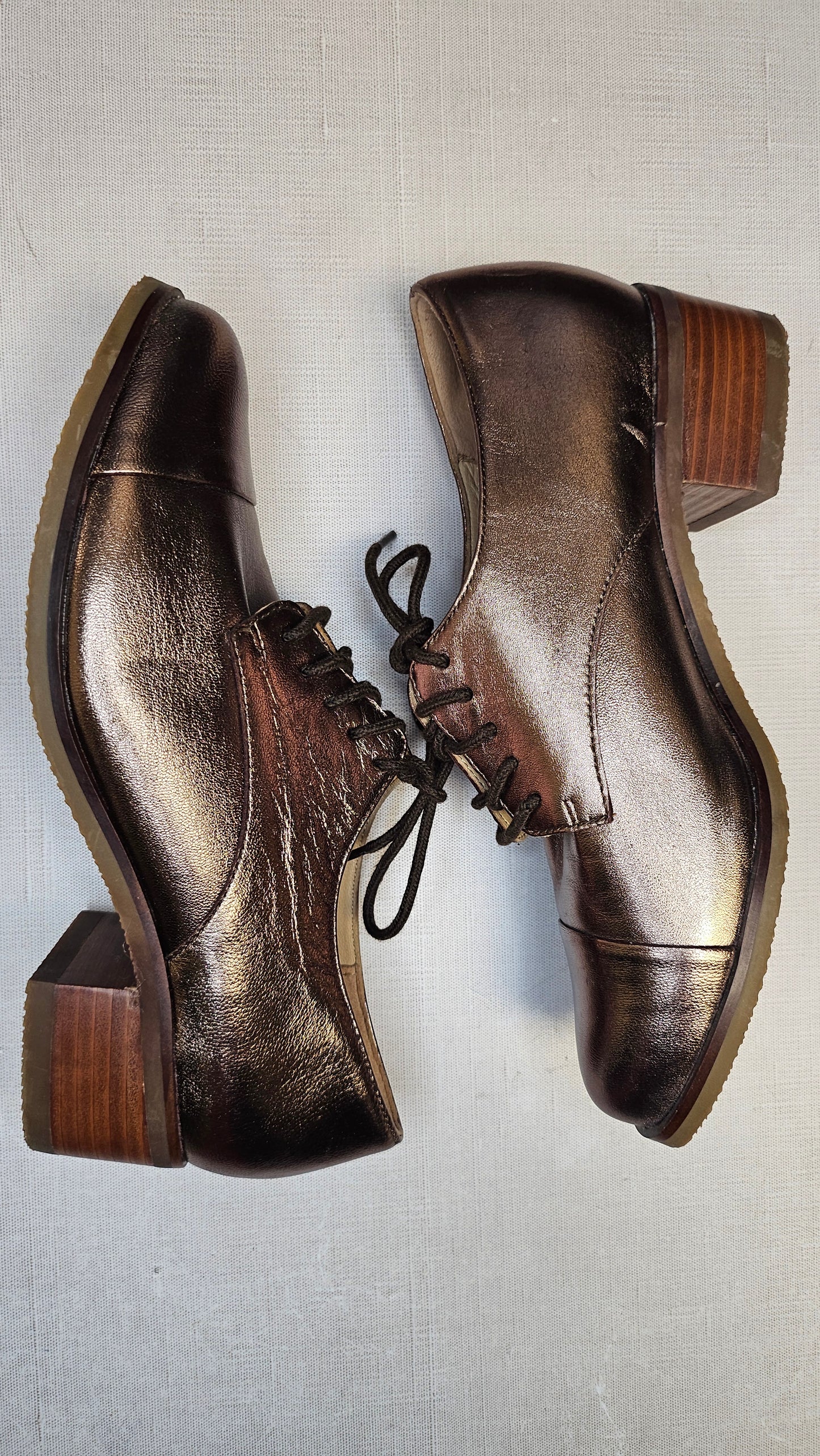 Ziera Bronze Lace Up Brogue (37)