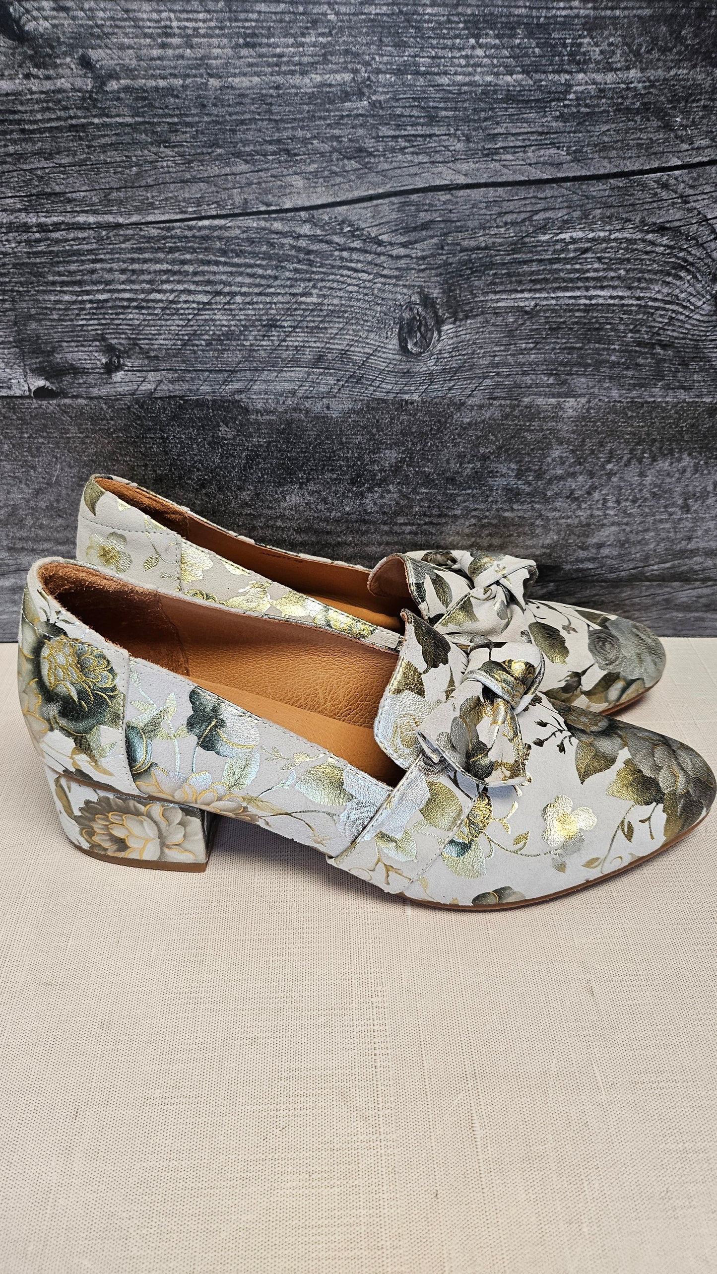 Bresley Floral Slip On Heel (40)