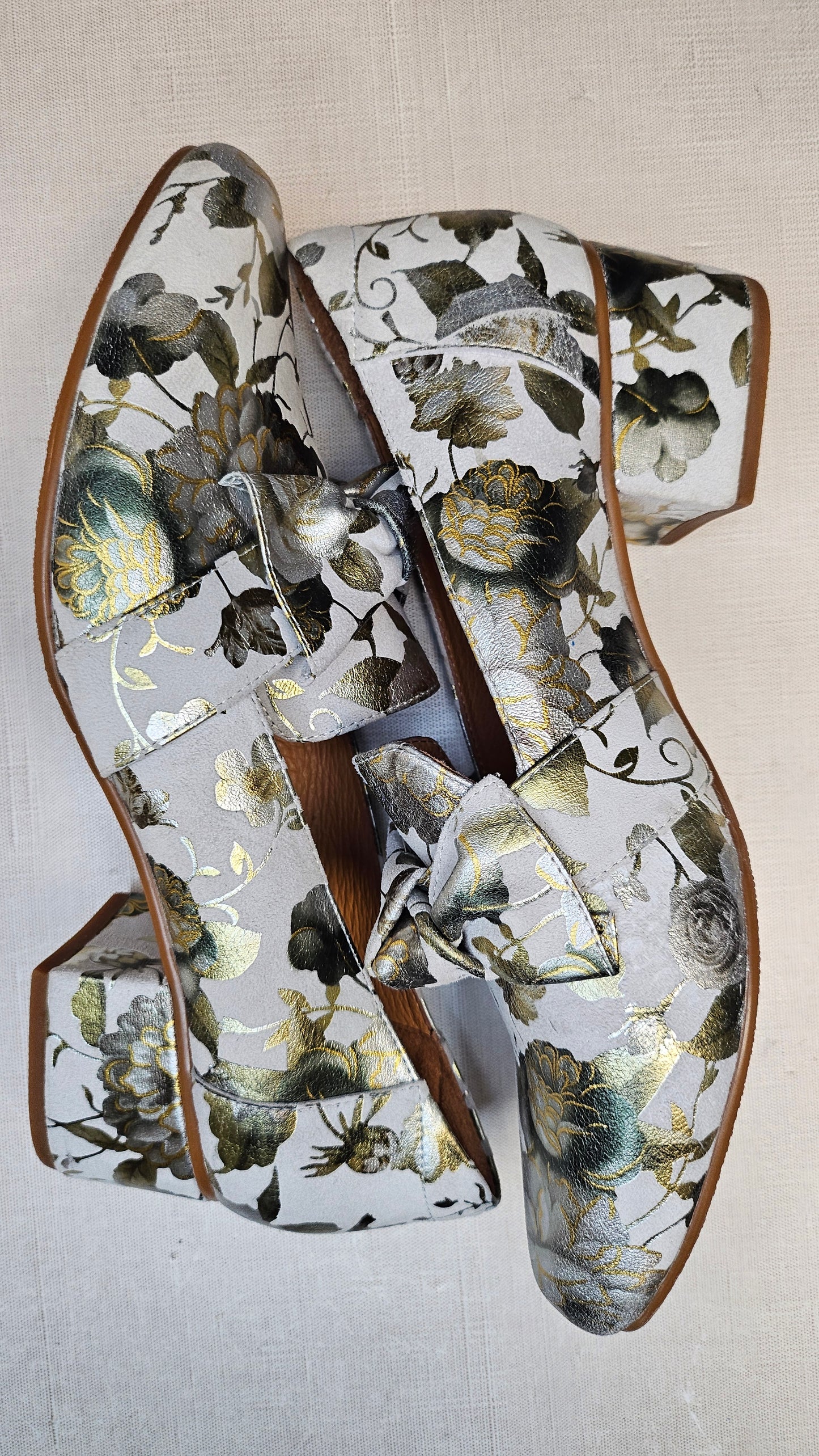 Bresley Floral Slip On Heel (40)