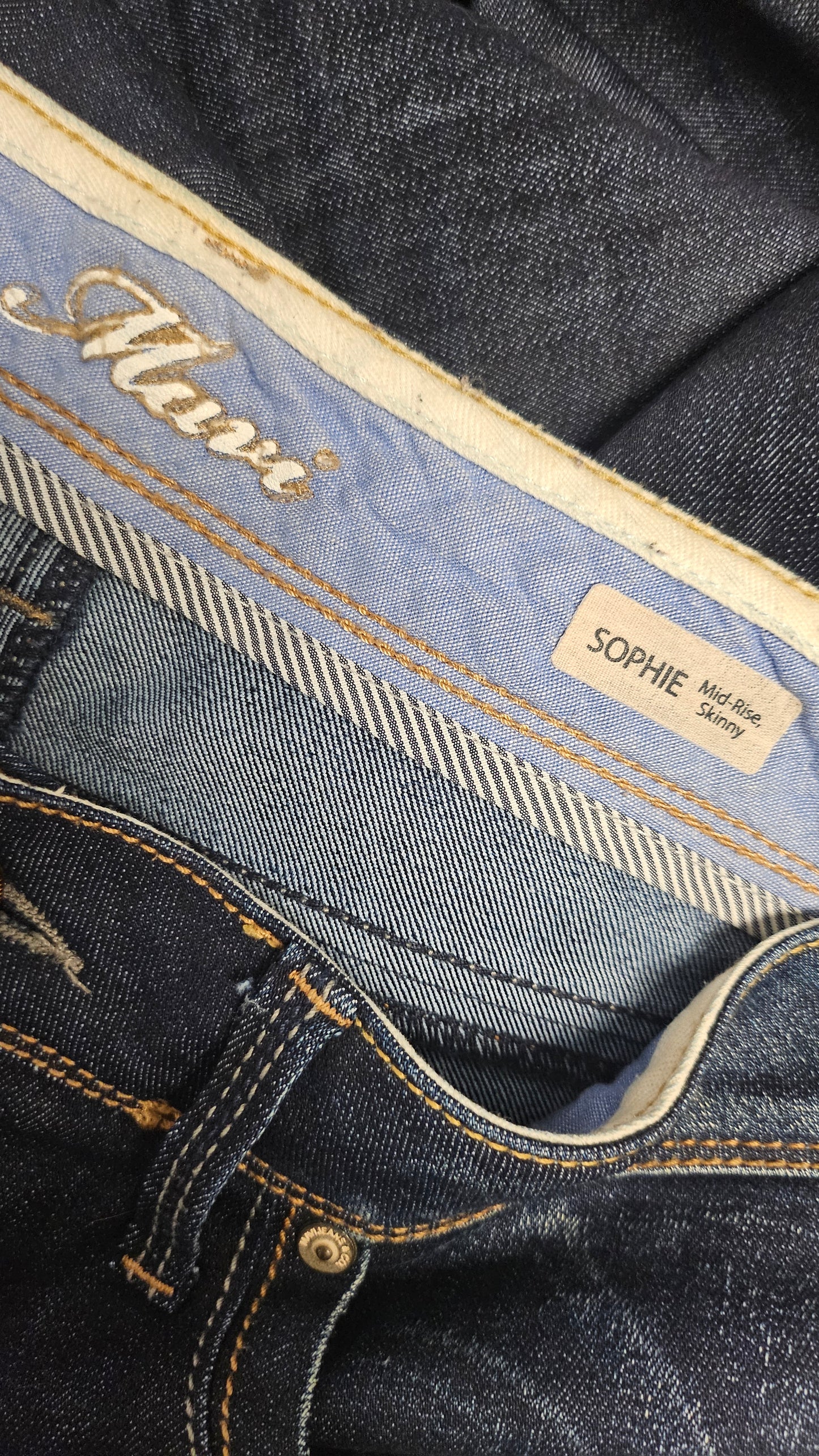 Mavi Washed Ink Blue Mid Rise Skinny Jean (10)