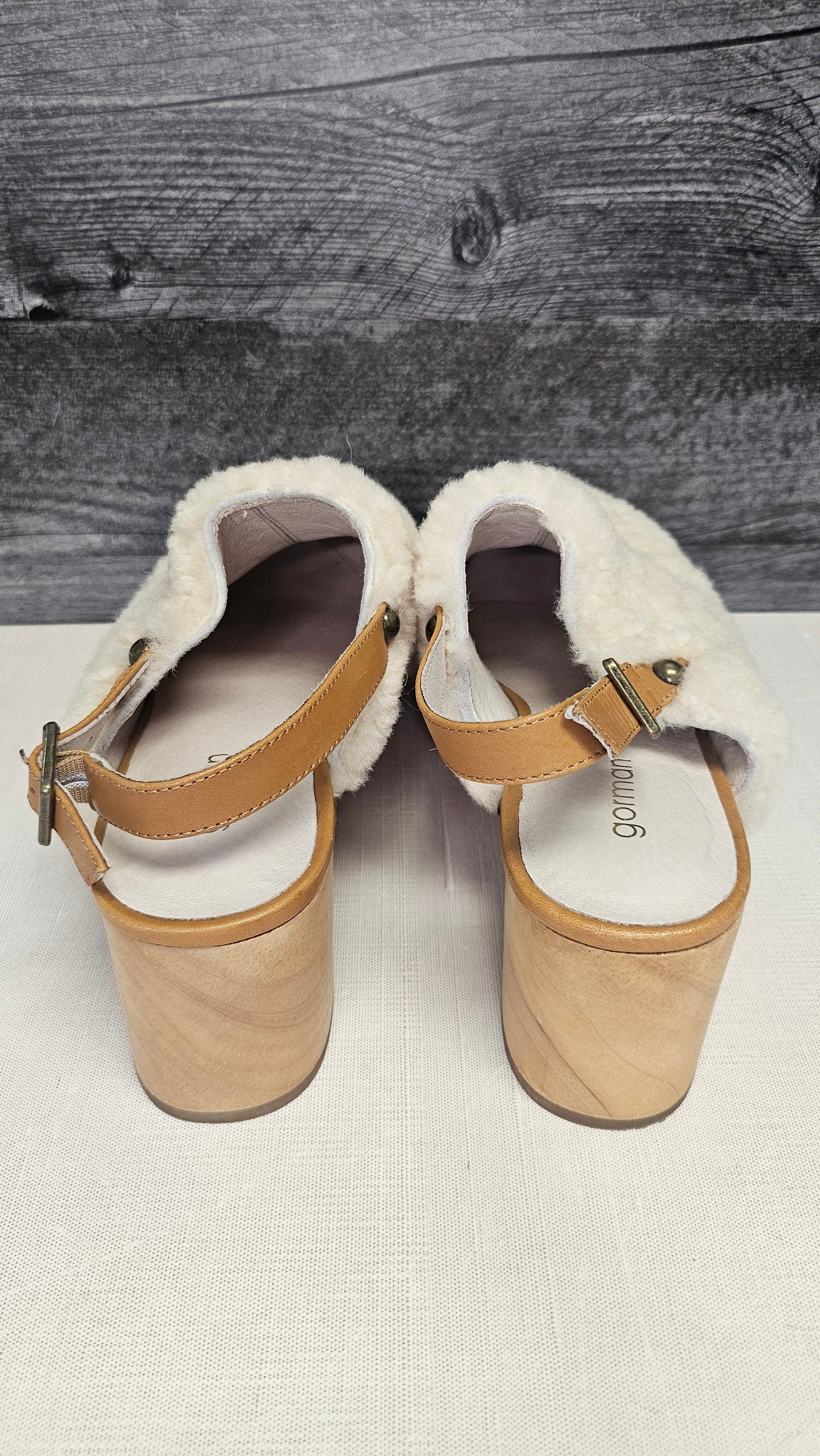 Gorman Cream Sherpa Clog (38)