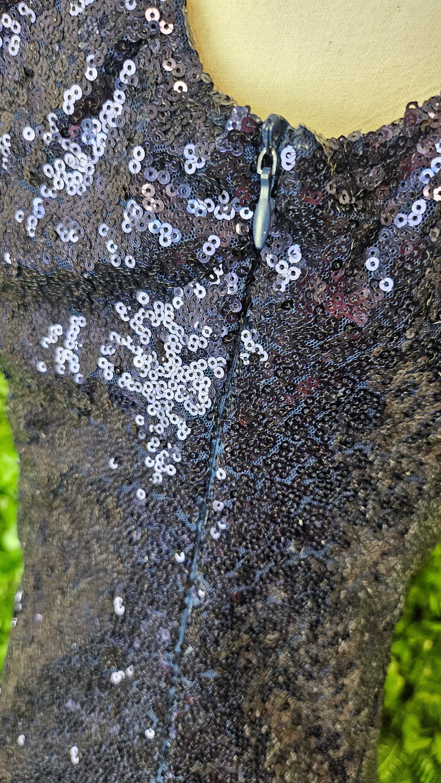 Club L Blue Sequin Midi Dress (14)