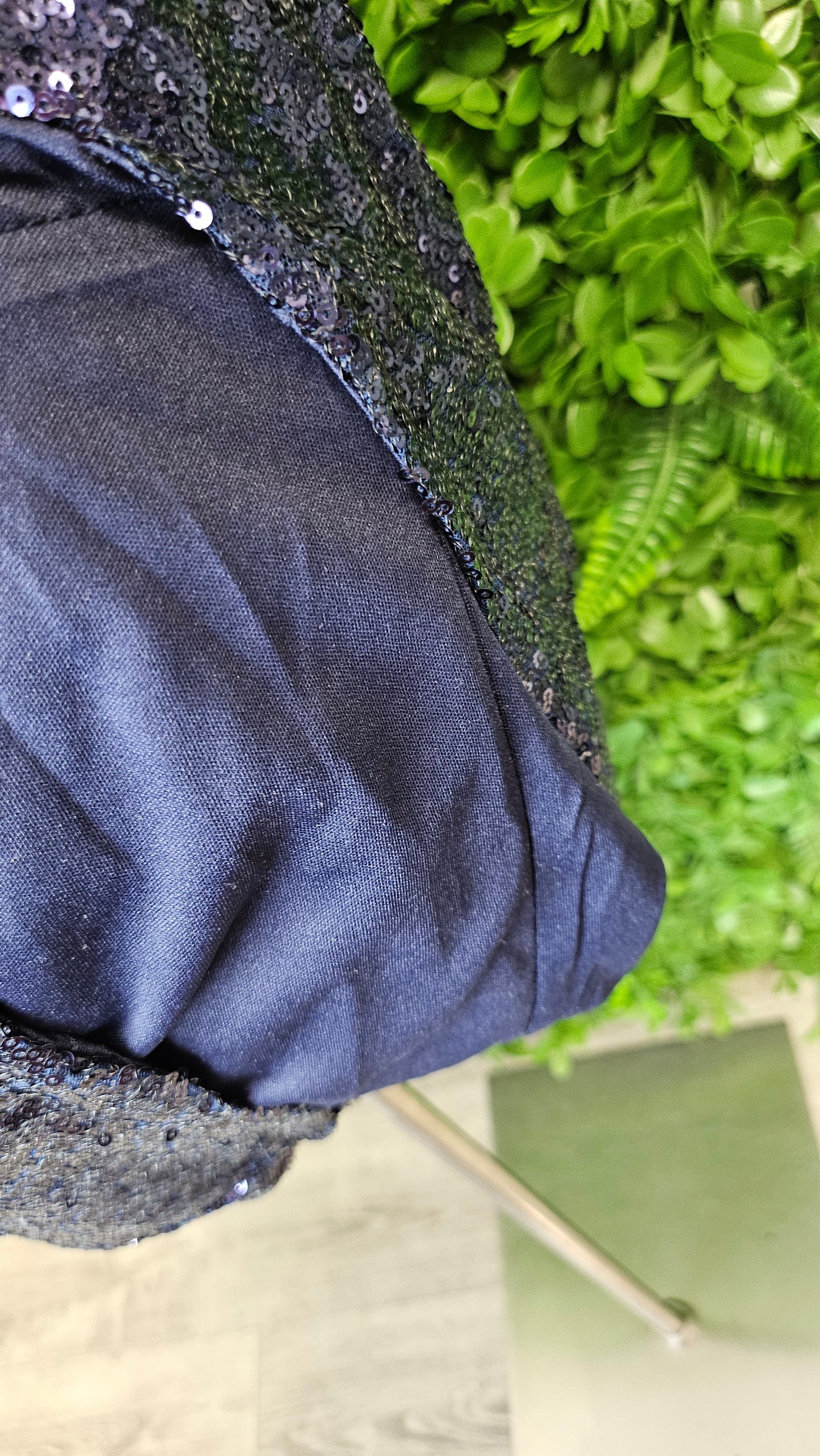 Club L Blue Sequin Midi Dress (14)