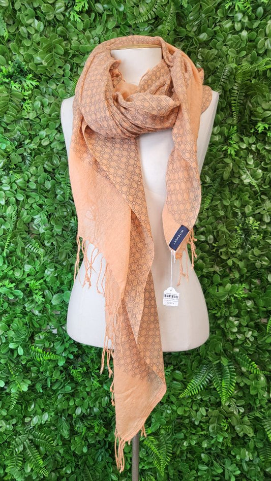 Witchery Peach Wool Scarf (100cmx180cm)