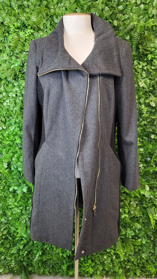 Seduce Grey Wool Blend Coat (12)