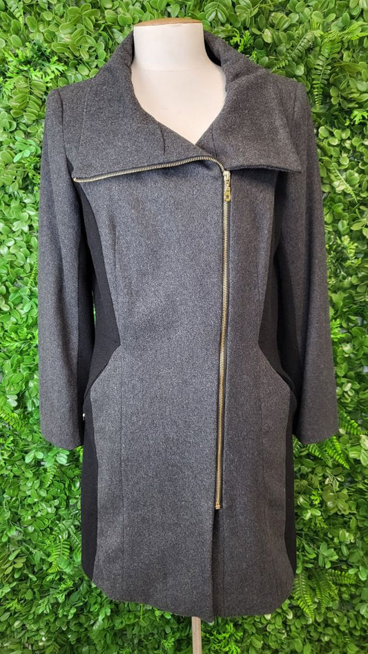 Seduce Grey Wool Blend Coat (12)