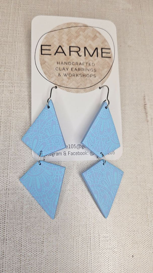 Earme  Pale Blue Earring NEW