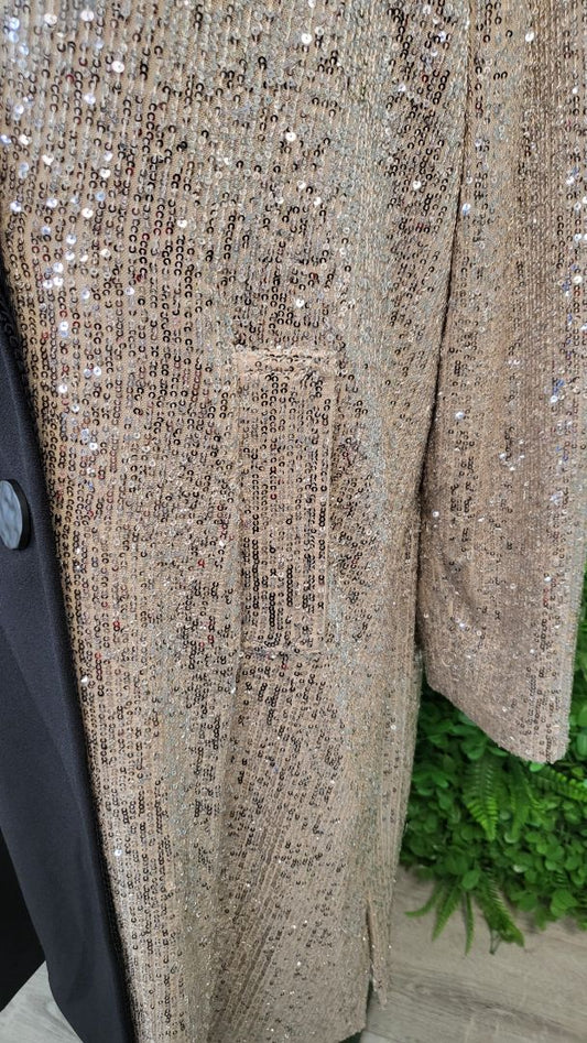 Trelise Cooper Black/Gold Get Used To Split Coat (18)