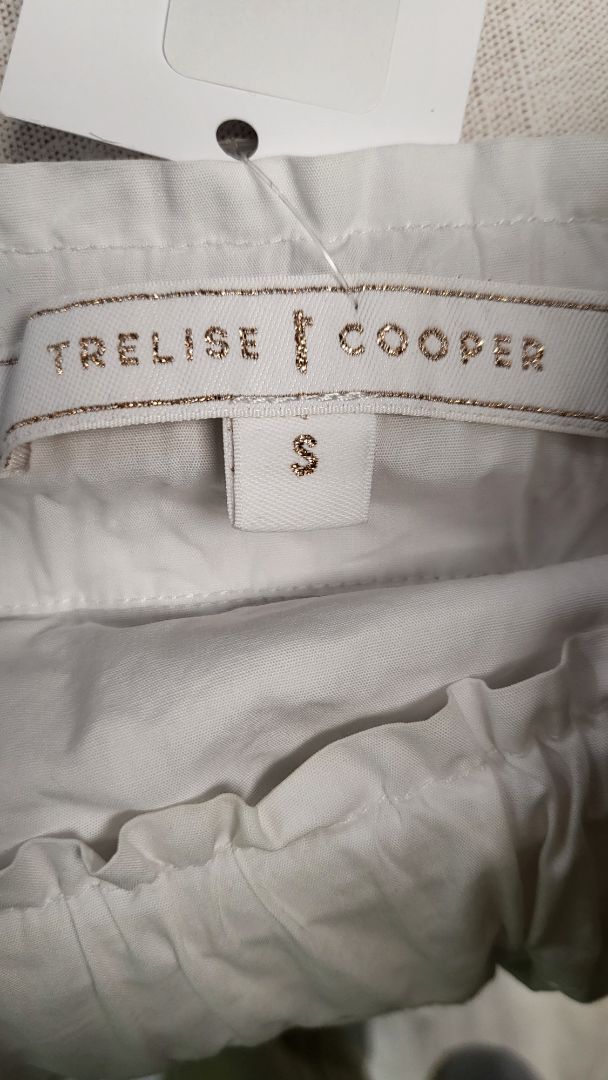 Trelise Cooper White Frill Dont Care Skirt (8-10)