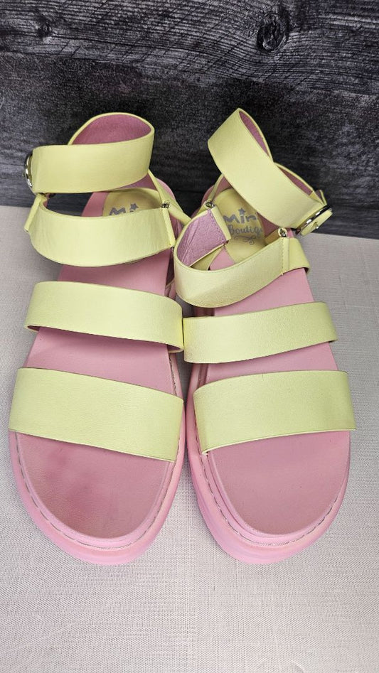Minx Lemon/Pink Sandals (38)