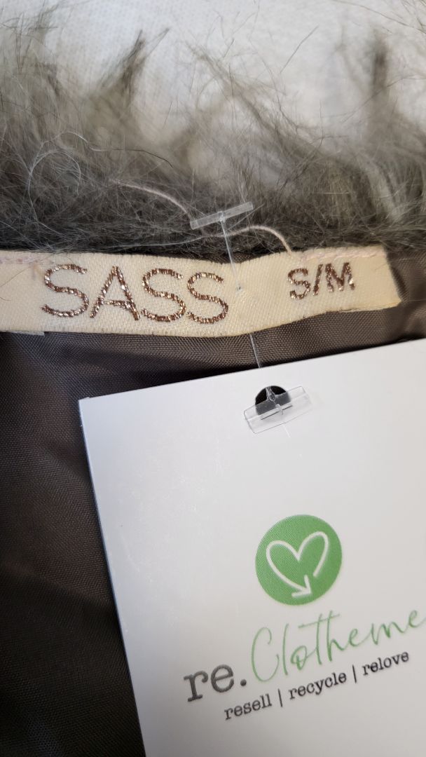 Sass Multi Faux Fur Vest (10-12)