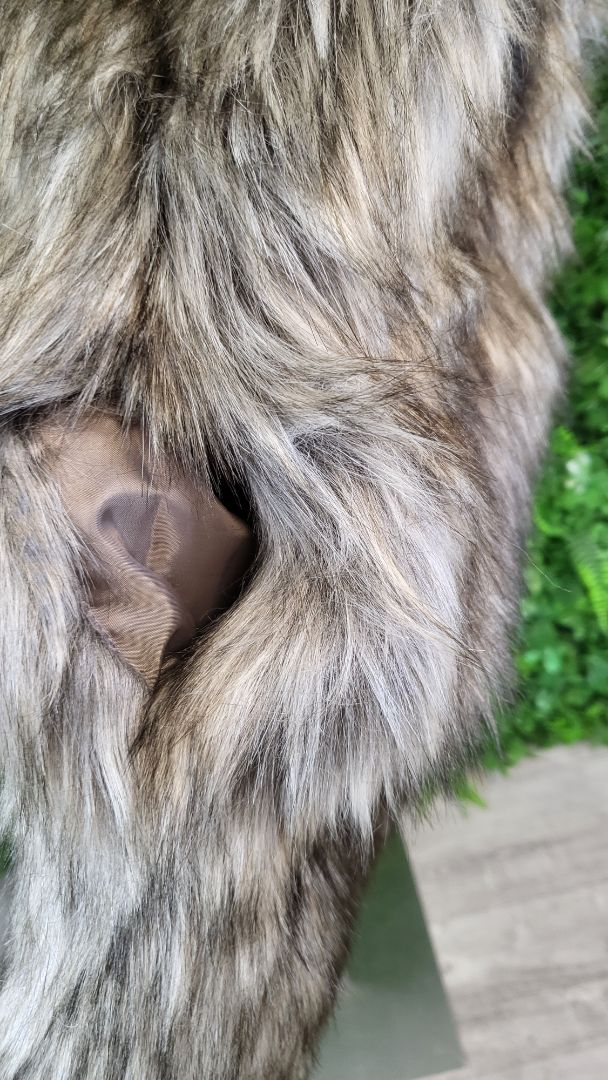 Sass Multi Faux Fur Vest (10-12)