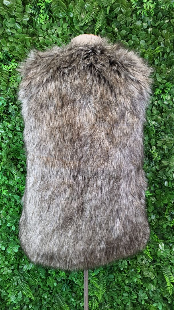 Sass Multi Faux Fur Vest (10-12)