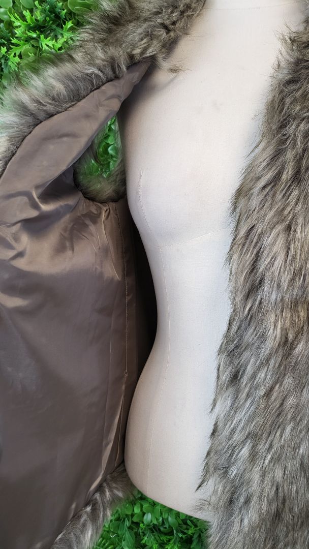 Sass Multi Faux Fur Vest (10-12)