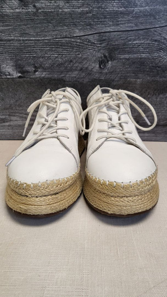 Minx White Espadrille Sneaker (40)