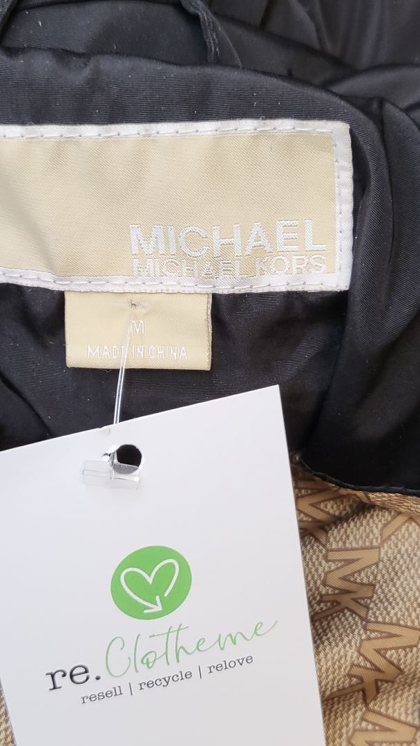 Michael Kors Black Quilted Jacket (12)