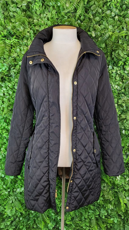 Michael Kors Black Quilted Jacket (12)
