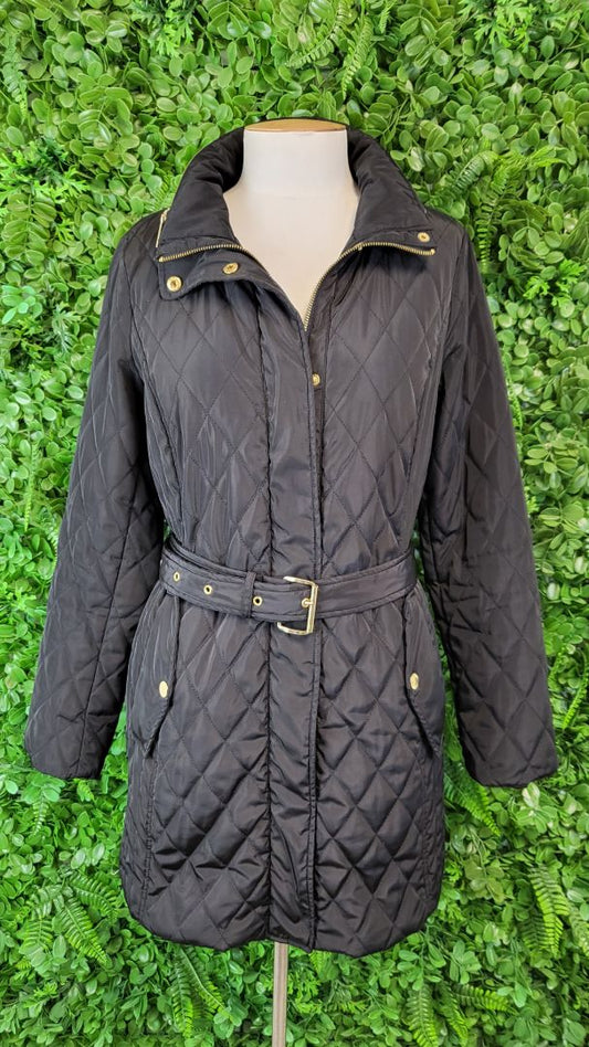 Michael Kors Black Quilted Jacket (12)