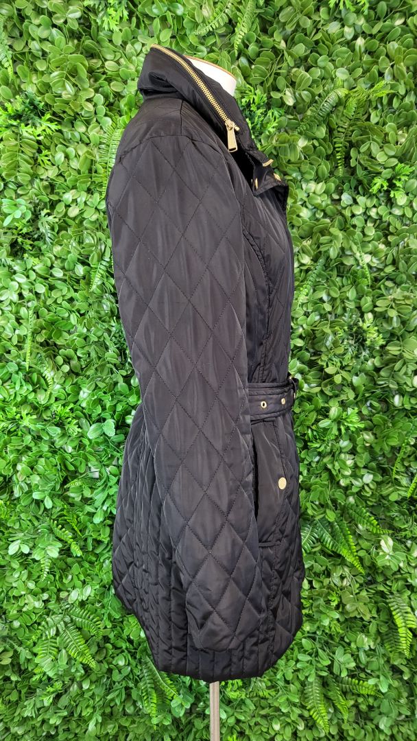 Michael Kors Black Quilted Jacket (12)