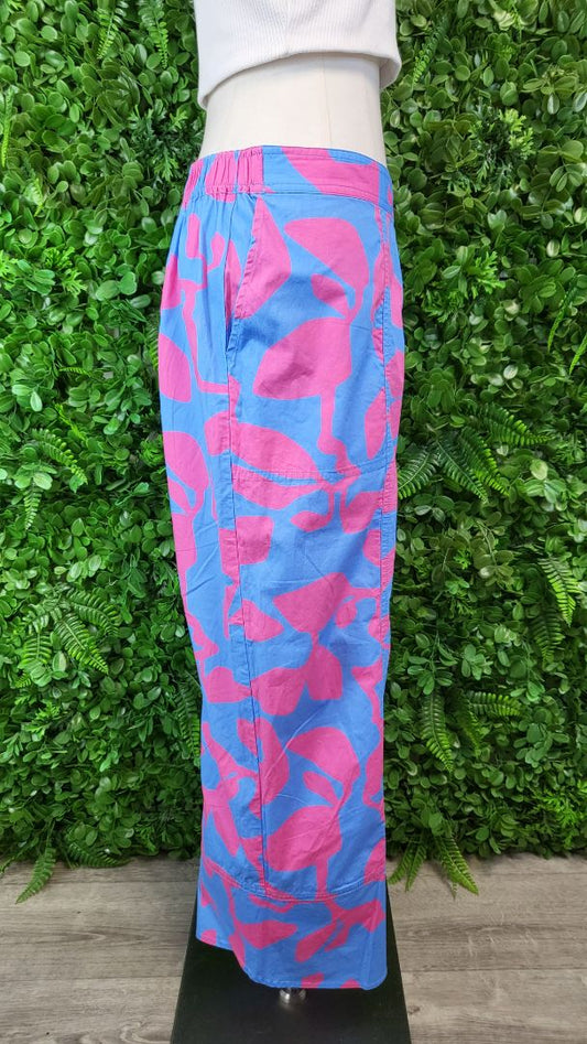 Foil Print Capri Pant (18)