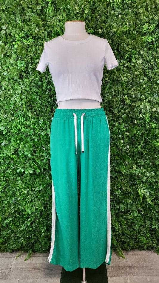 Moke Green Wide Leg Pant (10)