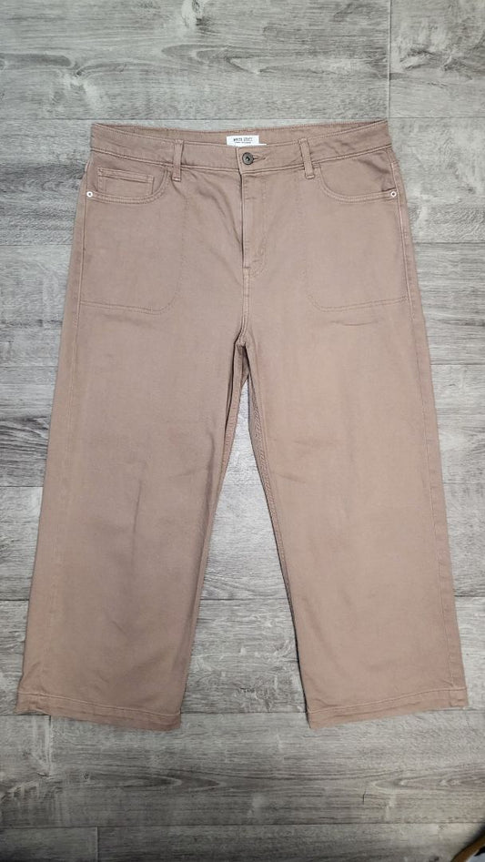 White Stuff Tan Wide Leg Pant (16)