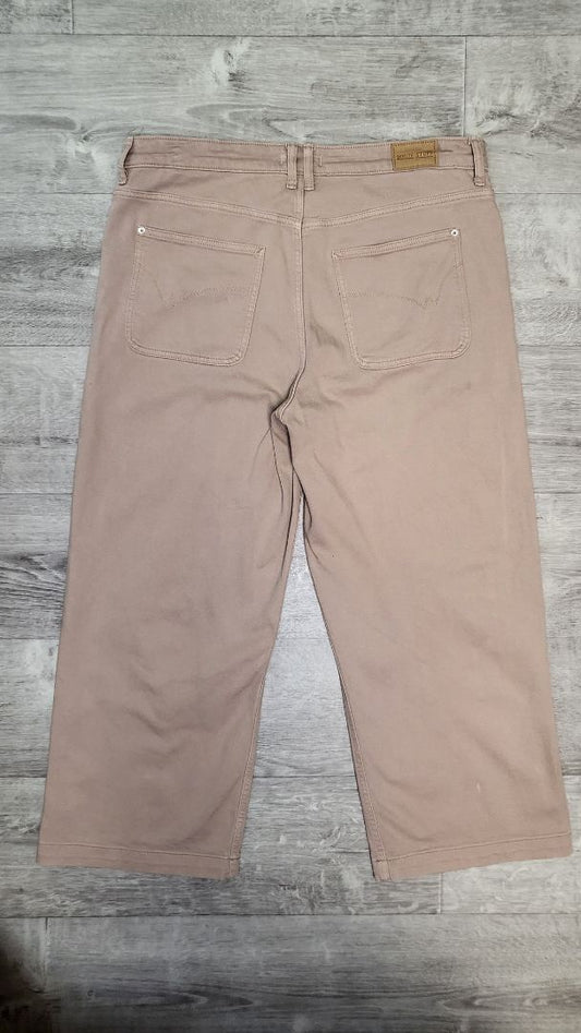 White Stuff Tan Wide Leg Pant (16)