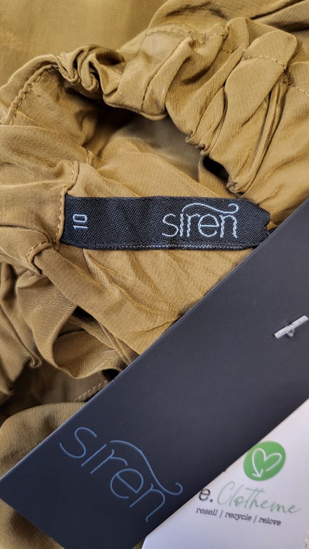Siren Gold Puff Sleeve Top BNWT (10)