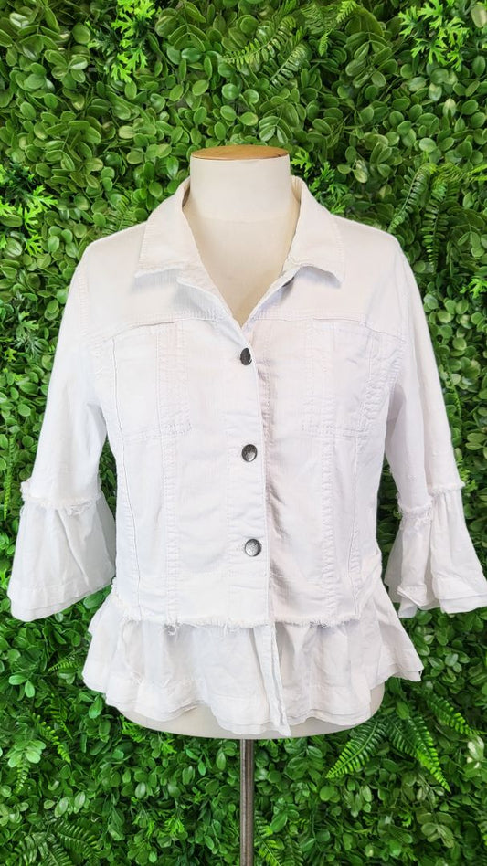 Vassalli White Frill Jacket (12)