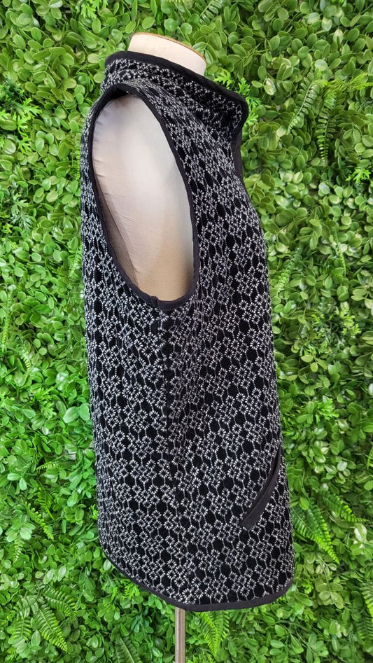 Black Pepper Print Vest (14)