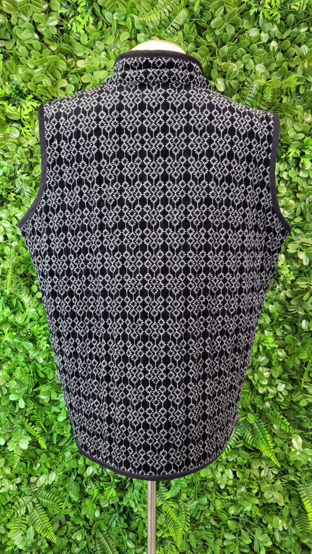 Black Pepper Print Vest (14)