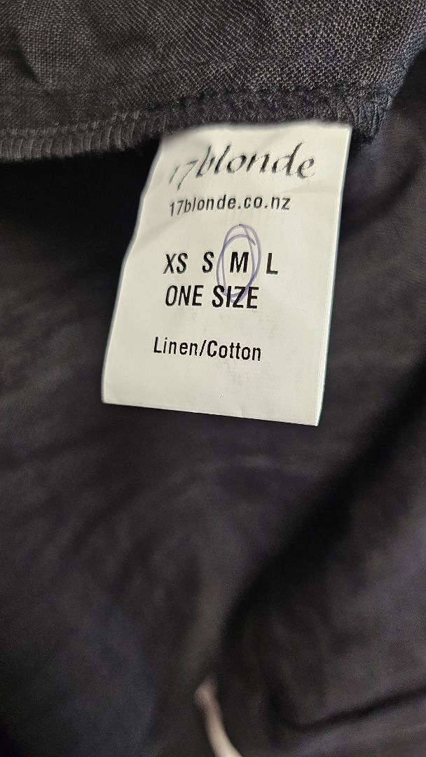 17 Blonde Black Linen Jacket (16)