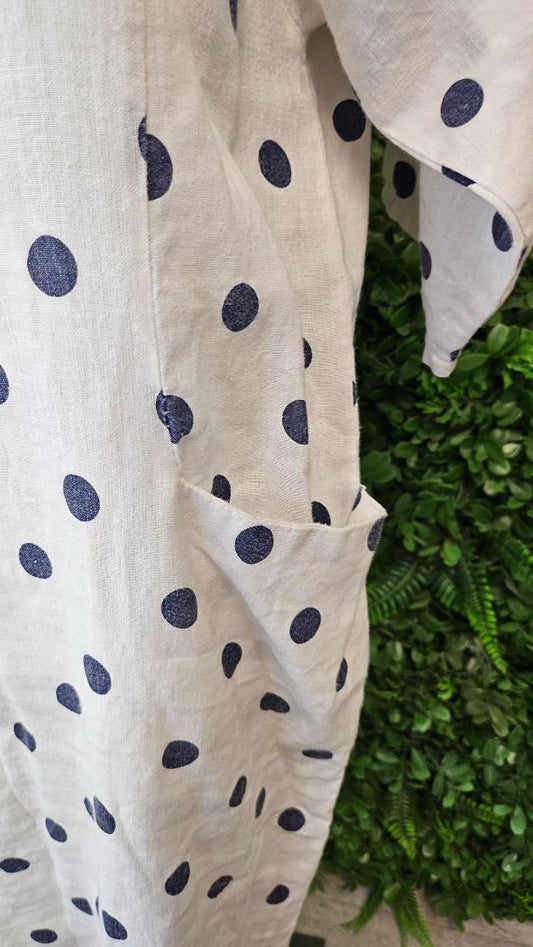 Made In Italy White Linen Dress (12)