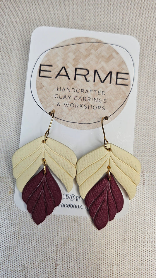Earme  Floral Drop Earring New