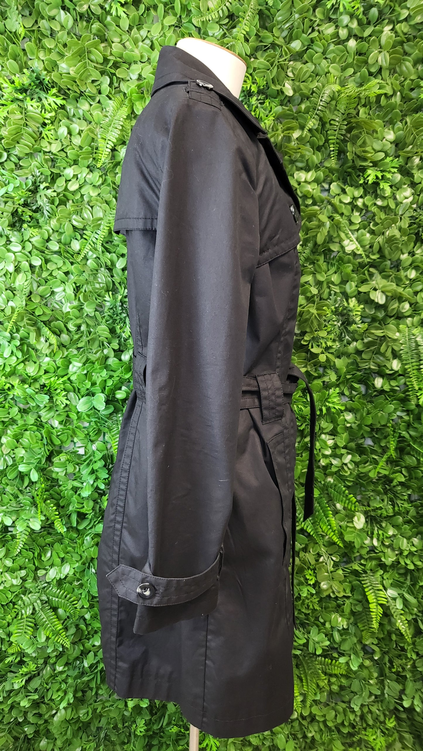 Tom Tailor Black Trench Coat (16)