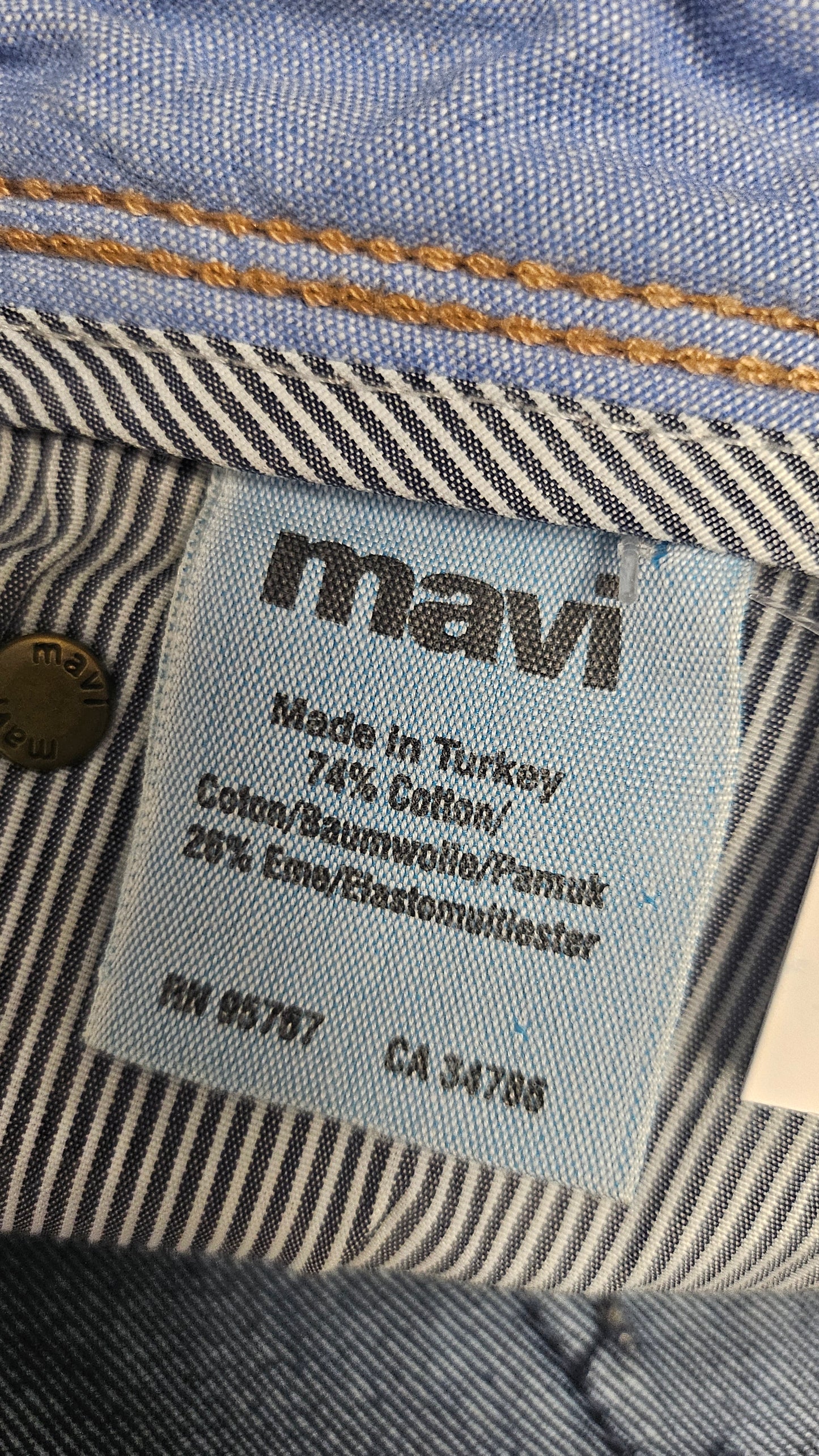 Mavi Washed Ink Blue Mid Rise Skinny Jean (10)