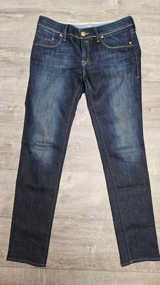 Mavi Washed Ink Blue Mid Rise Skinny Jean (10)