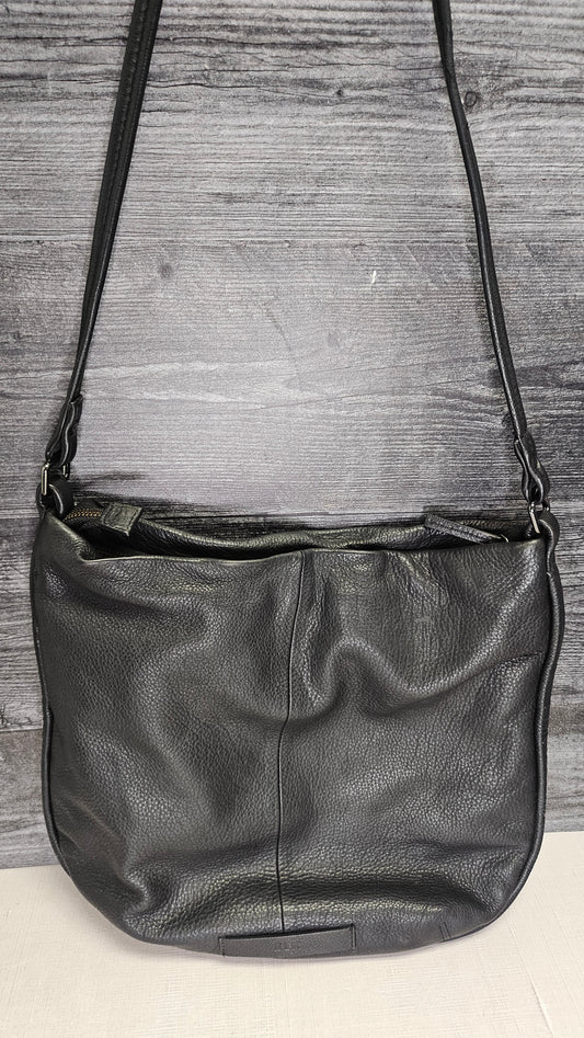 Elk Black Leather Bag (36cmx30cm)